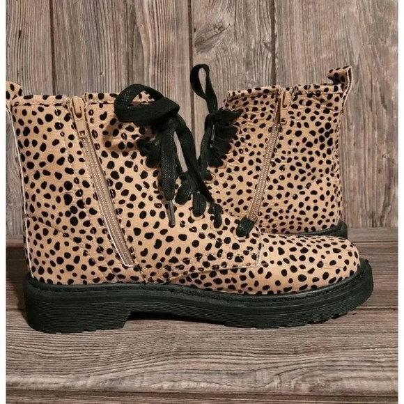 Pierre Dumas Shoes - Pierre Dumas Amora 1 Cheetah‎ Combat Boot